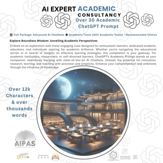 AI Expert Academic Consultancy - Explore over 30 free Academic ChatGPT Prompts